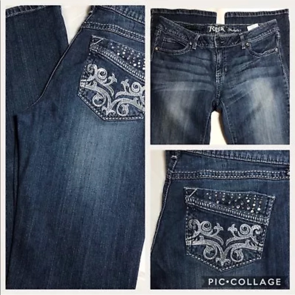 Wrangler Rock47 Jeans - 5 (30 X 36) - Boot Cut